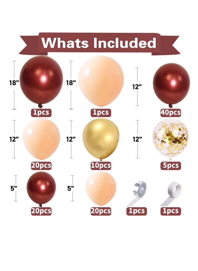 102pcs Balloon Arch Kit – Made of Thickened Latex Material for Enhanced Elasticity and Durability, Perfect for Weddings, Proposals, Anniversaries, Birthday Parties, Celebrations, and Event Decorations, Easy to Assemble, Ideal for Elegant Backdrops and Romantic Atmospheres - Image 4