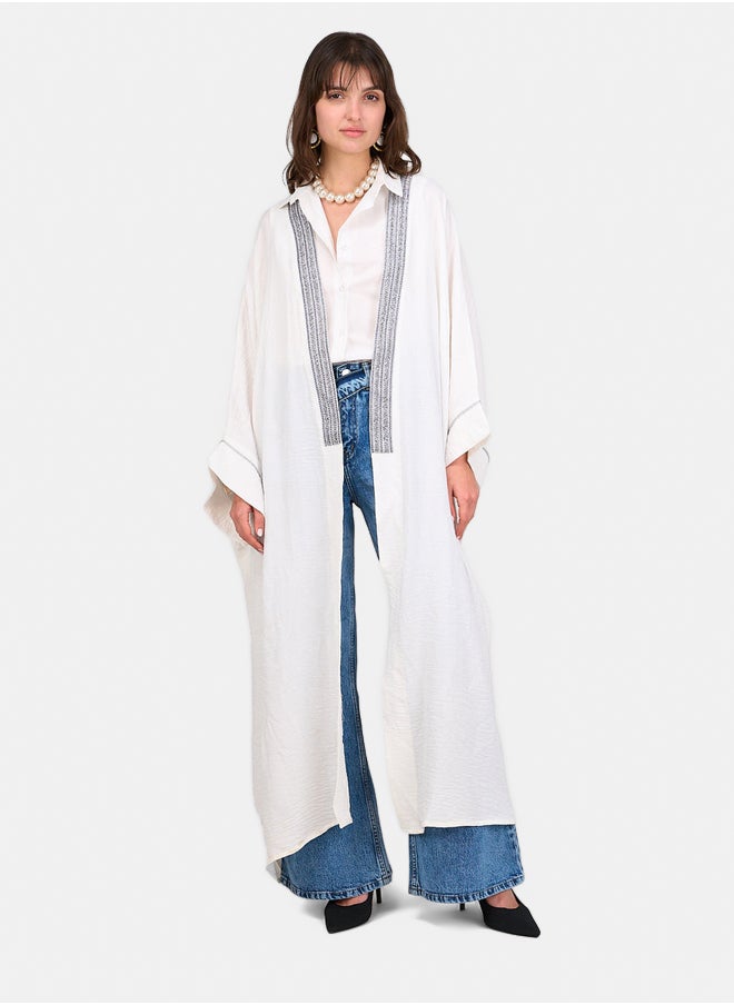 Clue Kimono with Embroidery  - Image 1