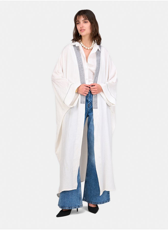 Clue Kimono with Embroidery  - Image 3