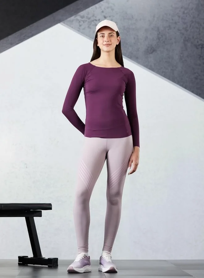 ترايامف Triumph Flex Smart Thermo-Regulating Ultrasoft Anticrease Sustainable Quick Dry Top Maroon