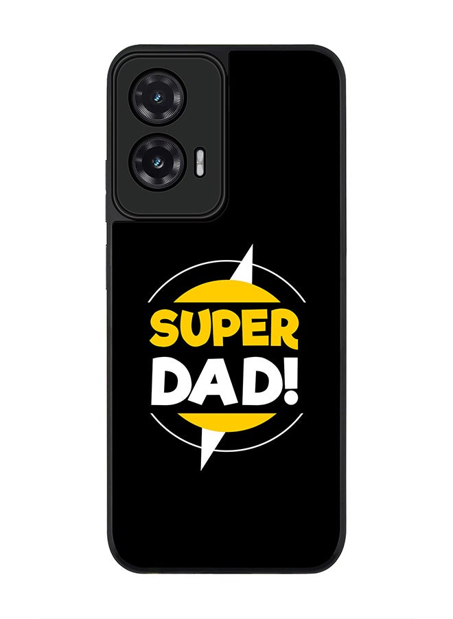 Stylizedd For Motorola Moto G35 Case,Slim fit Camera Protection, Shockproof Thin Phone cover  - Super Dad