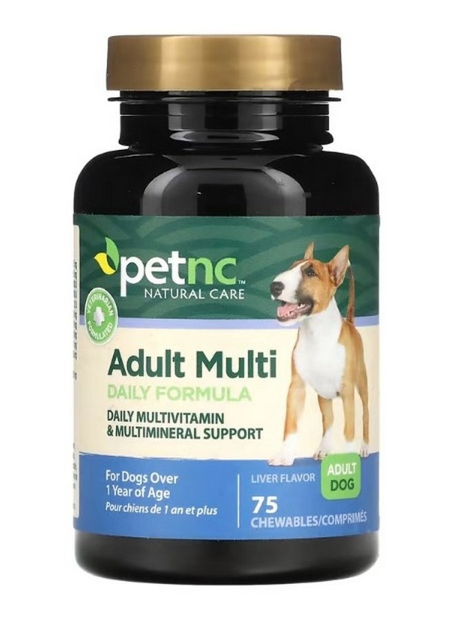 petnc NATURAL CARE Adult Multi Daily Formula Liver 75 Chewables  - Image 1