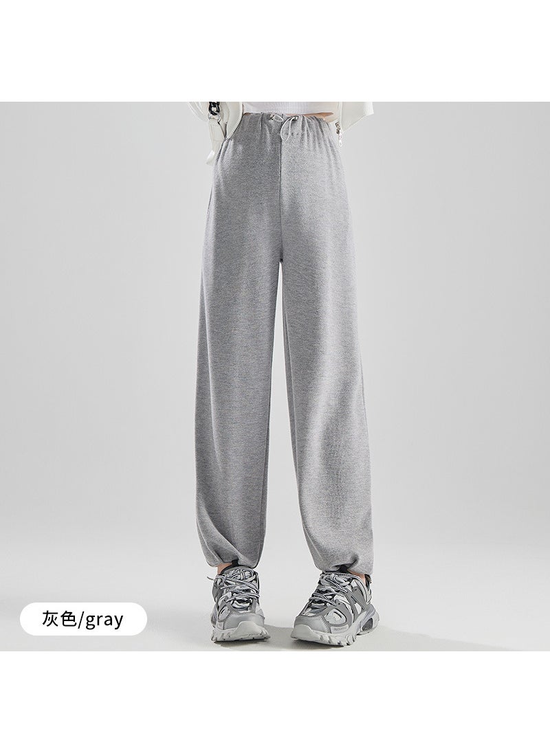 Generic Maternity Knit Pants Autumn Winter Loose Fit khaki  - Image 2