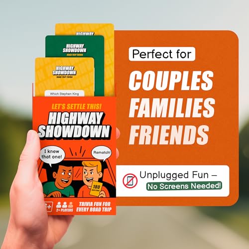 WELL BALANCED Highway Showdown Fun Competitive Trivia Car Game for Adults Teens Road Trip Travel Essentials - Image 5