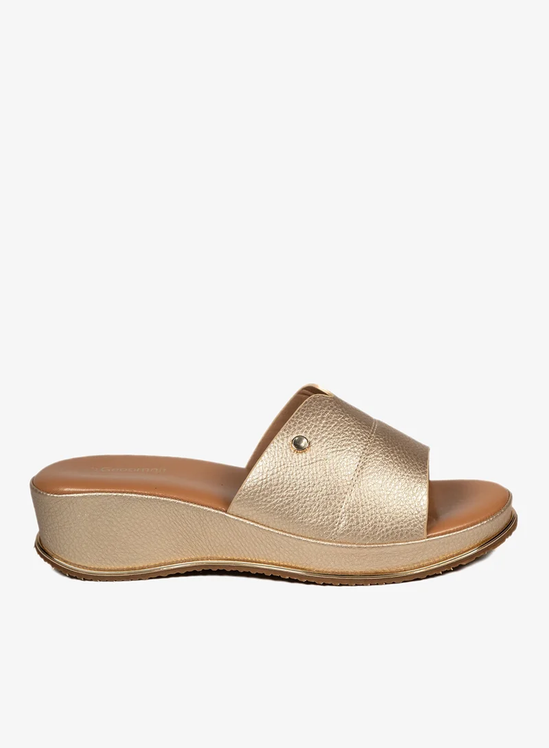 Geoomnii Geoomnii Comfort Slide Sandals for Women – Cushioned Slip-On Casual Sandals for Daily Wear, Home, Travel & Walking