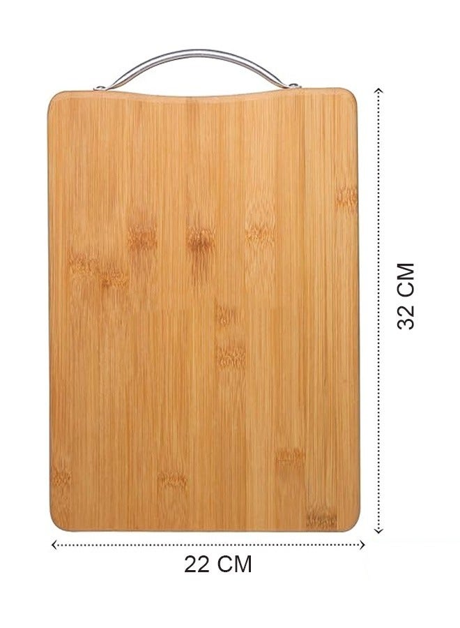 KLNAMAEAAN Wooden Chopping Board Kitchen Cutting Board with Spoon - Image 2