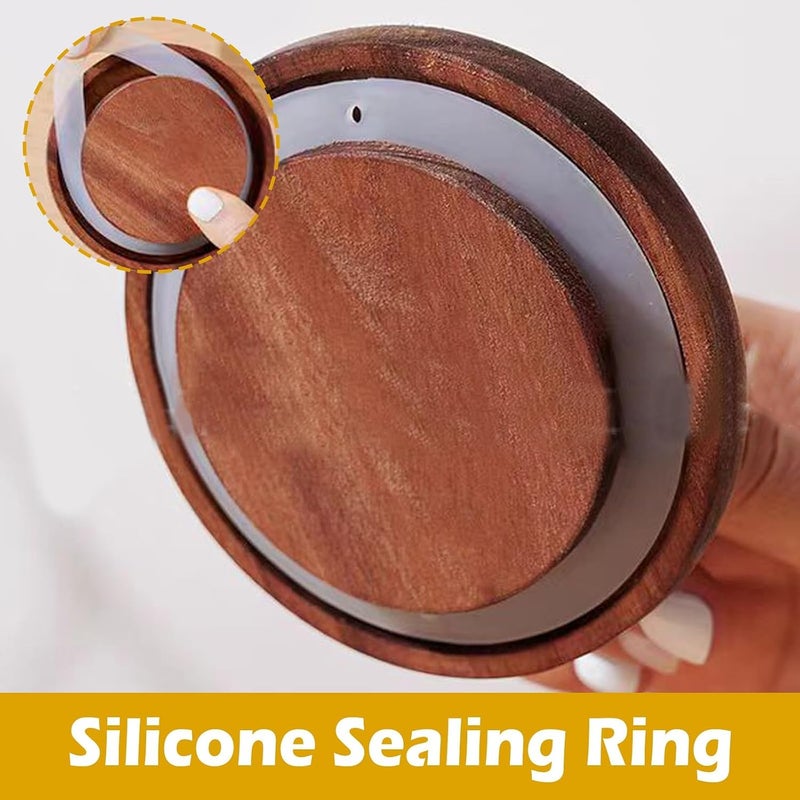 TERRIFI Easy transit optimized build Glass Sugar Bowls with Airtight Lids and Spoons, 13.5oz Kitchen Storage Jars for Coffee Bar, Brown Sugar, Salt, Tea, Spices, Durable Clear Containers for Baking and Pantry Organization Global simple assemble options - Image 4