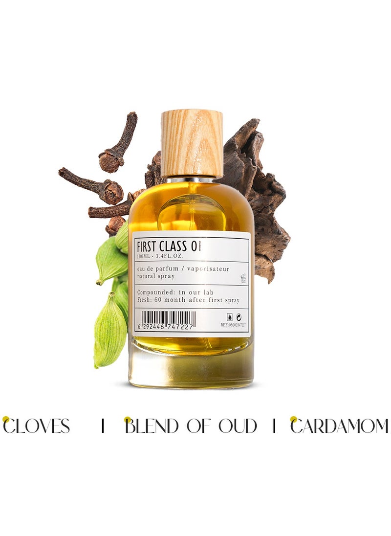 AMD Perfumes Aro Fac First Class 01 By AMD Perfumes Men and Women Fragrance EDP 100ml  - Image 2
