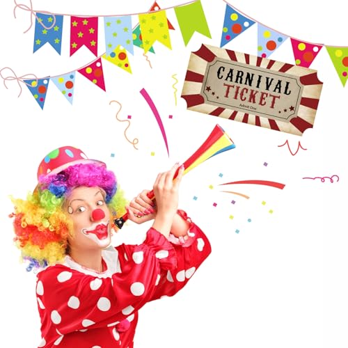 FYSUIMU 1000 Pcs Carnival Tickets Roll Halloween Raffle Tickets Vintage Circus Carnival Party Ticket Decorations for Birthday Party Events Fundraiser Class Reward Family Games Door Prizes - Image 5