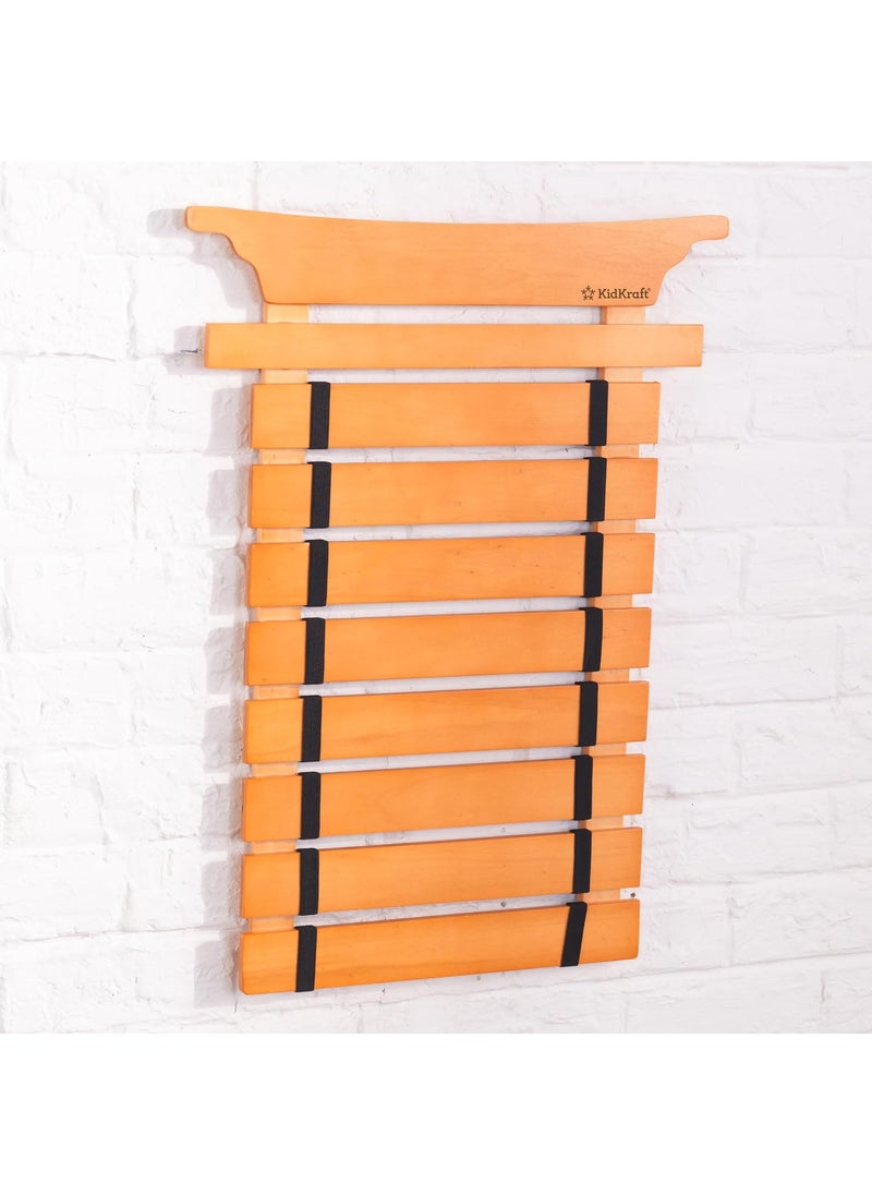 KidKraft KidKraft Martial Arts Wooden Belt Holder Hanging Display for 8 Belts Unpersonalized  - Image 3