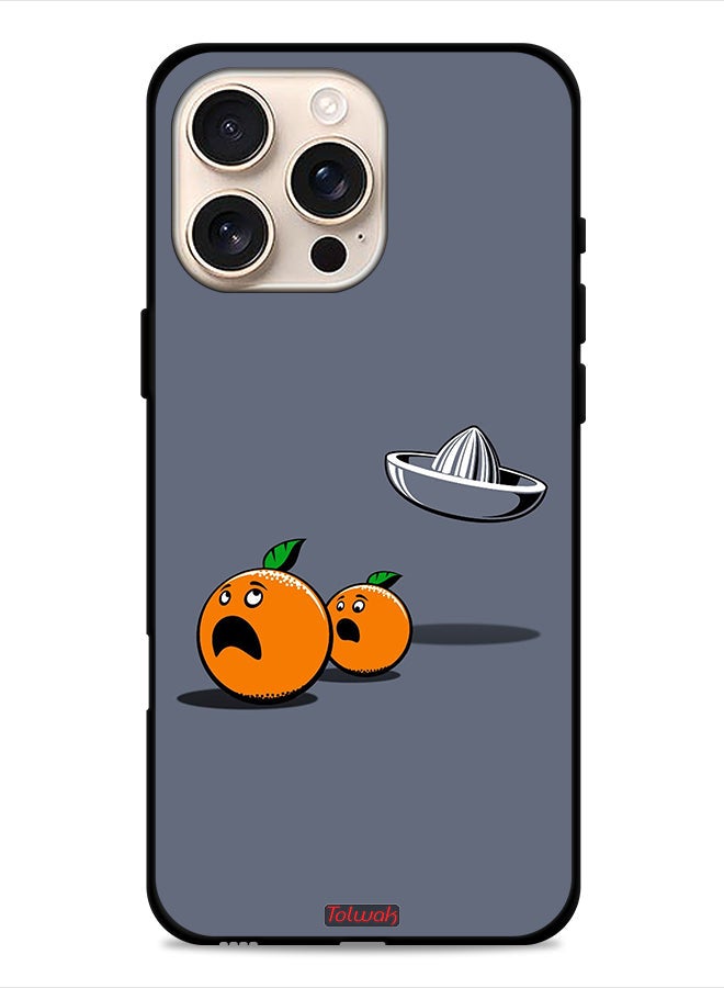 Tolwak Apple iPhone 16 Pro Protective Case Cover Minimalism Digital Art Humor - Image 1