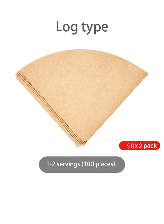 HaveDream Conical Coffee Filter Paper OPP Bag - 50 Pieces For 1-2 People  - Image 2