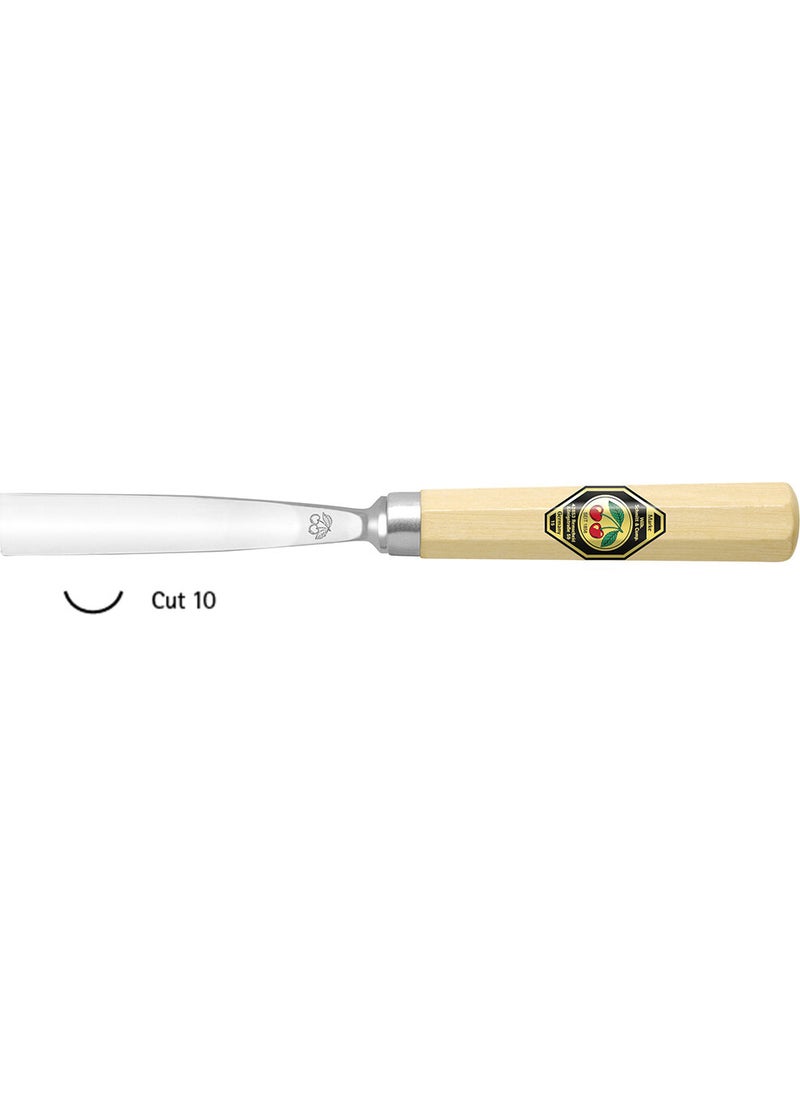 KIRSCHEN - Two Cherries Flat Slotted Mouth Carving Chisel Cut10 3 mm - Image 1