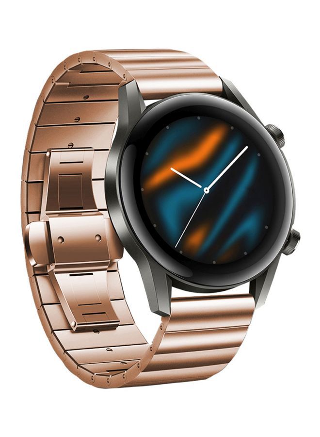 NIBEMINENT Replacement Band For Huawei Watch GT 2/Honor MagicWatch 2 42mm 20millimeter Rose Gold
