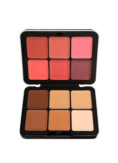 Red Apple 12 shades-Concealer & Blusher Multicolour  - Image 1