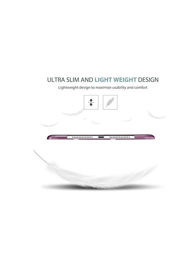 Procases - iPad Mini 1 2 3 Case(Old Model A1432 A1490 1455), Slim Lightweight Stand Cover with Translucent Frosted Back Smart Case for 7.9" Apple iPad Mini, Mini 2, Mini 3, with Auto Sleep/Wake –Purple - Image 1