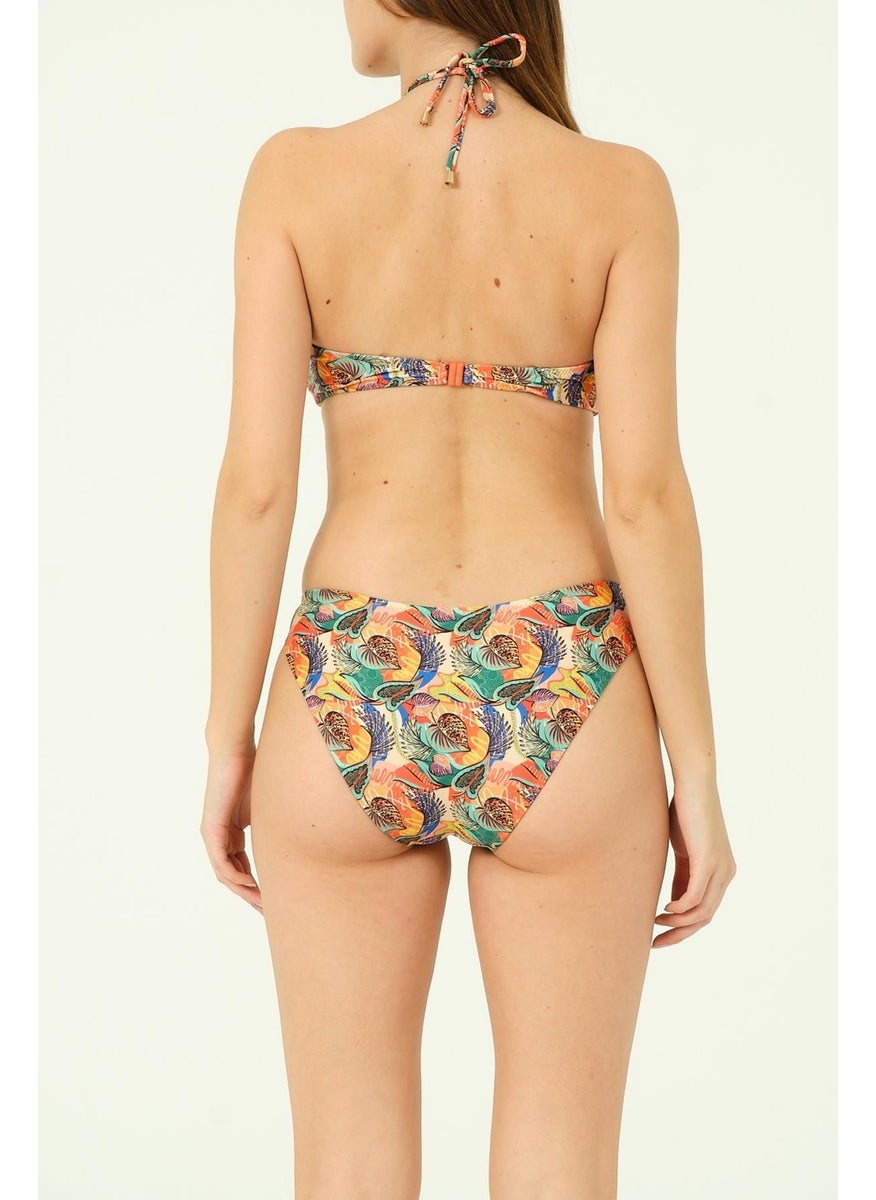 Sailor Moda - Strapless Accessory Bikini Set - Image 1