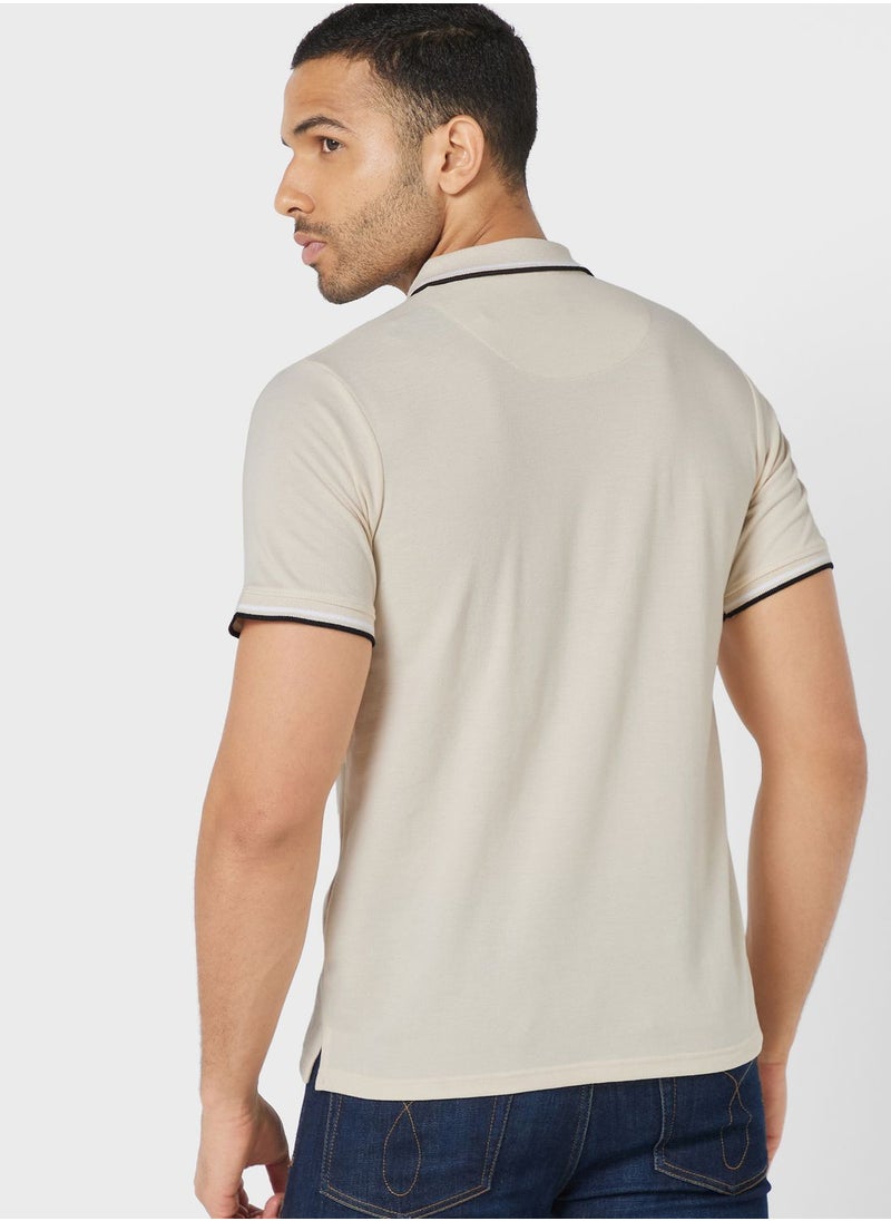 Seventy Five Tipping Polo Shirt  - Image 2