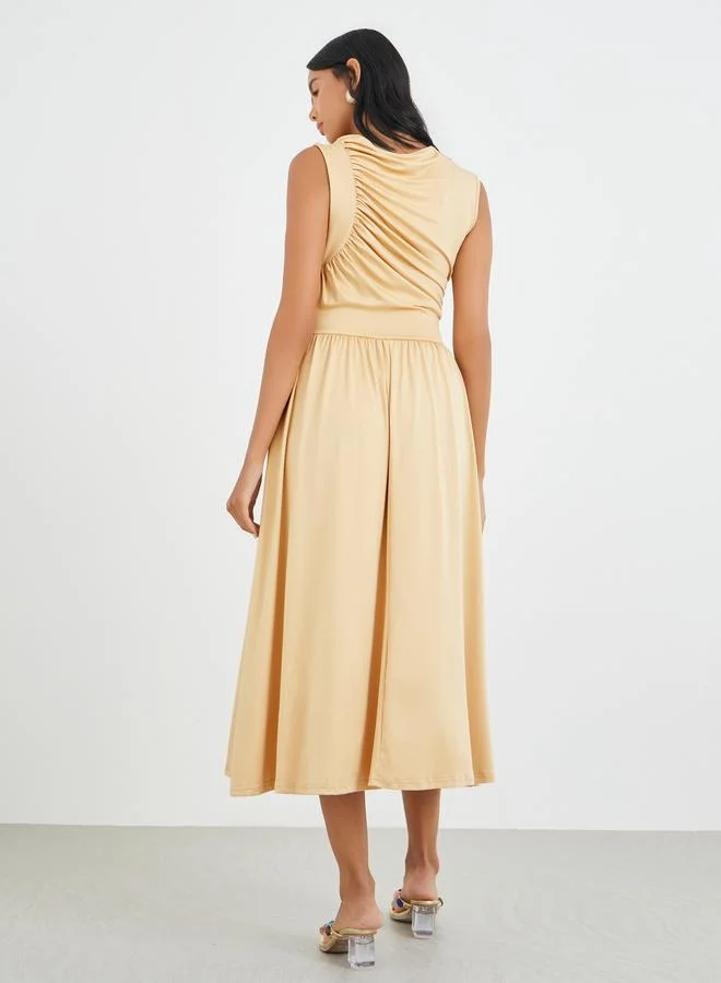 Take Two Sleeveless Midi Dress