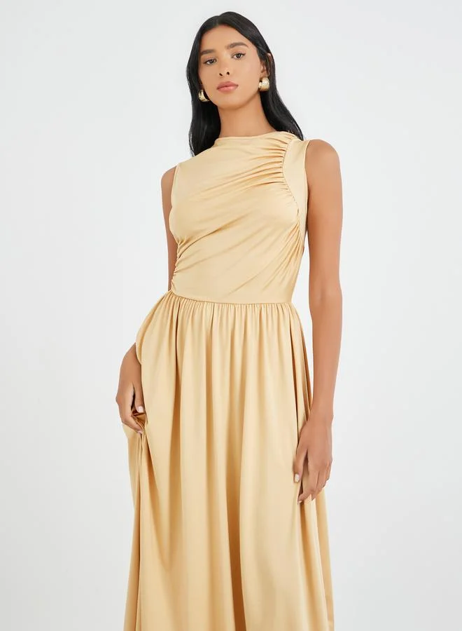Take Two Sleeveless Midi Dress
