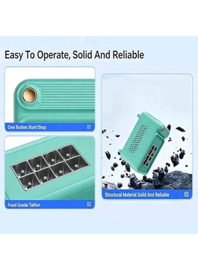 Portable Ice Maker IZD020-A, 12V DC Compact Ice Machine, Produces 12 Ice Cubes Per Cycle, Lightweight Space-Saving Design, Portable Ice Maker for Camping, RV, Boat, Road Trips & Outdoor Use - Image 4