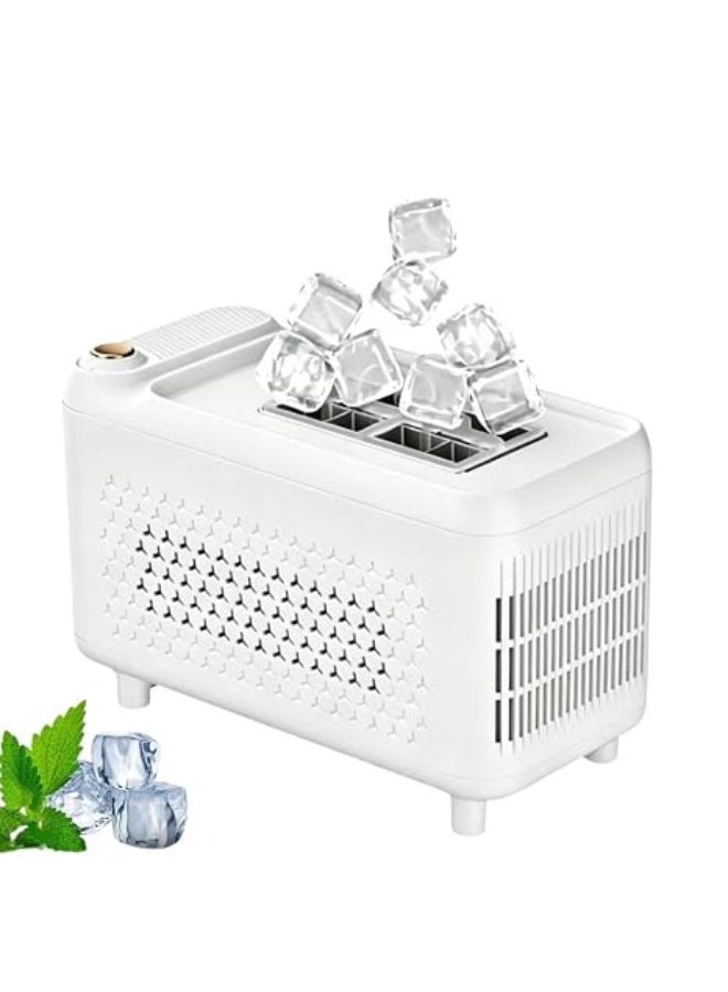 Portable Ice Maker IZD020-A, 12V DC Compact Ice Machine, Produces 12 Ice Cubes Per Cycle, Lightweight Space-Saving Design, Portable Ice Maker for Camping, RV, Boat, Road Trips & Outdoor Use - Image 1