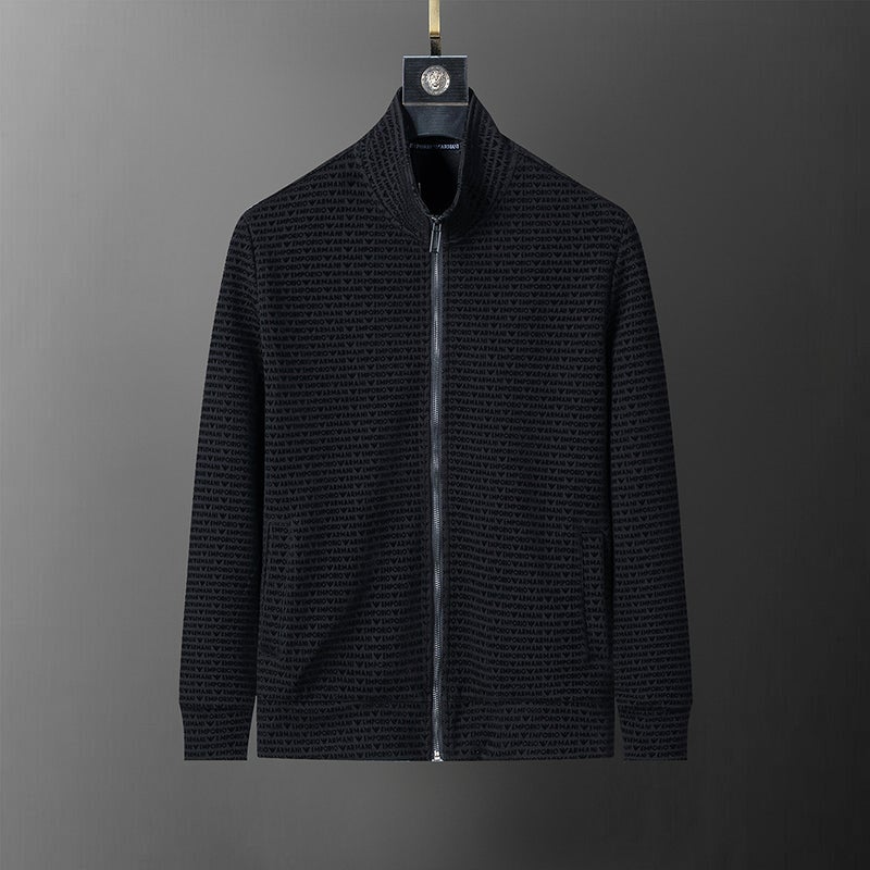 High-Quality 25-Year Trendy Brand Casual All-Over Flocking Printed Sports Suits For Men And Women, Same-Style Couple Suits - Image 4
