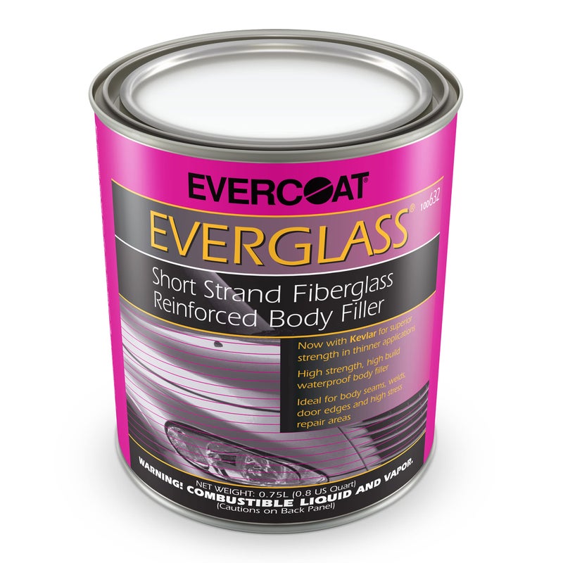 Evercoat إيفركوت إيفرغلاس حشو الألياف الزجاجية القصير المدعم - حشو مقاوم للماء - 32 أونصة سائلة - Image 1