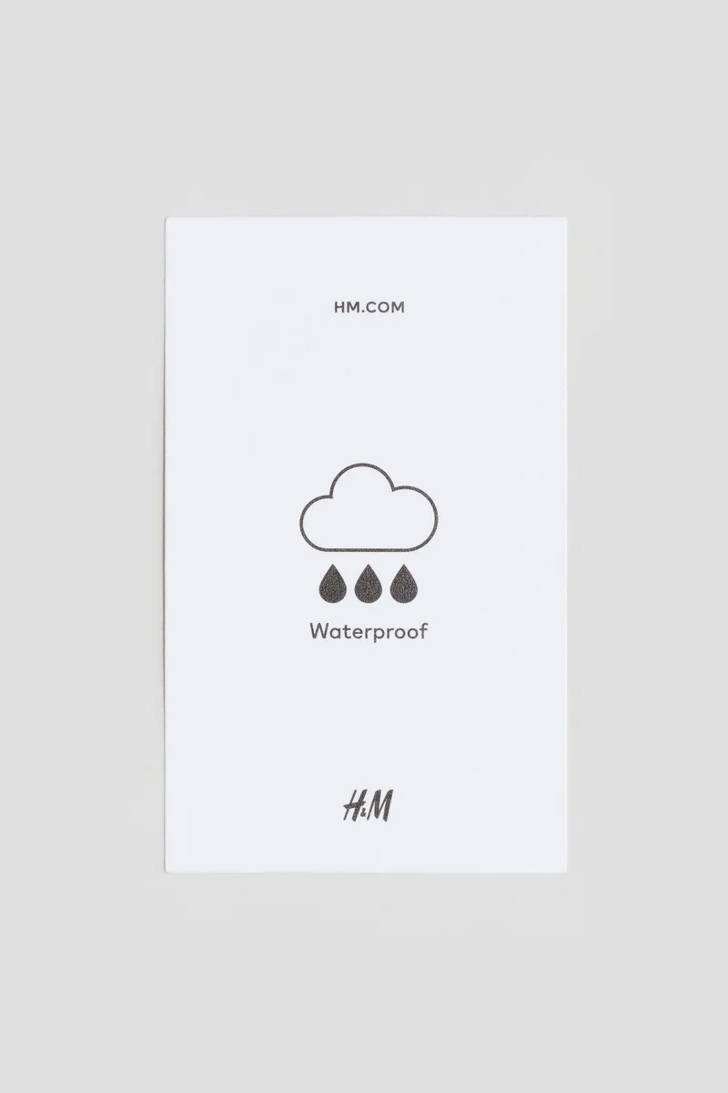 اتش اند ام حذاء رياضي بحافة علوية مرتفعة مقاوم للماء