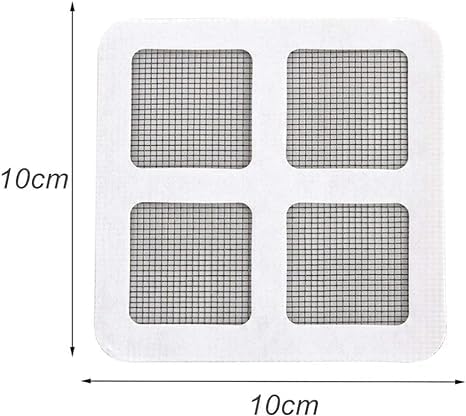 Jannam Jannam Special Strainer for Sink Drain Cover Fapiwen Shower Drain Mesh Stickers Drain Cover for Bathroom Kitchen Sink Drain Cover Sink Cover Cockroach 10 PCS - Image 4