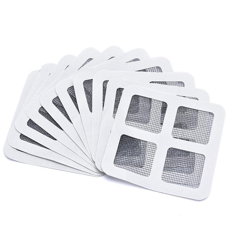 Jannam Jannam Special Strainer for Sink Drain Cover Fapiwen Shower Drain Mesh Stickers Drain Cover for Bathroom Kitchen Sink Drain Cover Sink Cover Cockroach 10 PCS - Image 3