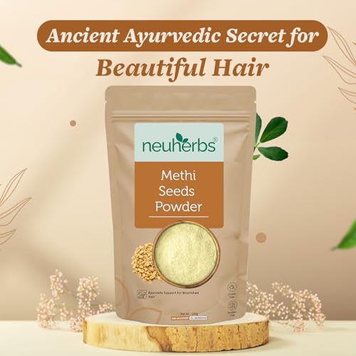 Neuherbs Methi Seeds Powder - 200g | Fenugreek Seeds Powder For Hair Hair Growth & Nourishment | 100% Pure & Natural With No Added Preservatives - Image 4