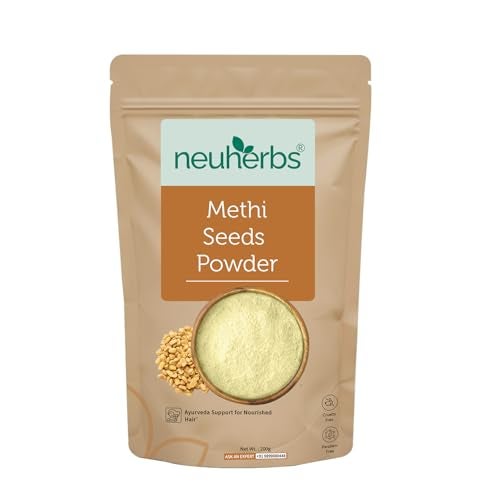 Neuherbs Methi Seeds Powder - 200g | Fenugreek Seeds Powder For Hair Hair Growth & Nourishment | 100% Pure & Natural With No Added Preservatives - Image 1