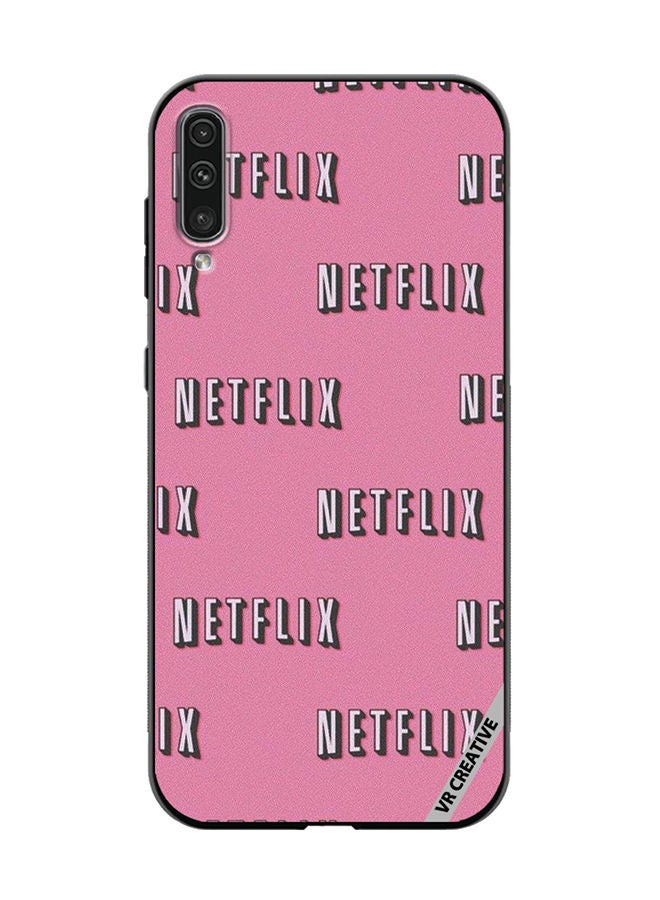 VR CREATIVE Protective Case Cover For Samsung Galaxy A50/A50s Netflix Design Multicolour - Image 1