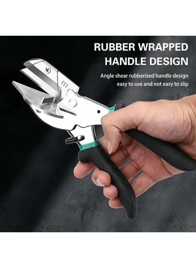 Adjustable Angle Cutter 45 135 Degrees Black Green For Wall Panels Steel Pipes - Image 1