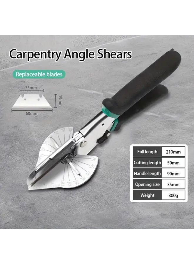 Adjustable Angle Cutter 45 135 Degrees Black Green For Wall Panels Steel Pipes - Image 4
