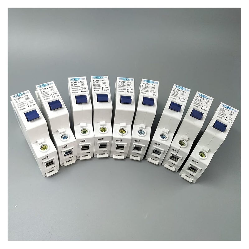 TOB1 63 C نوع 1P 20A قاطع دائرة مصغر AC MCB 230 400V 50 60HZ - Image 3