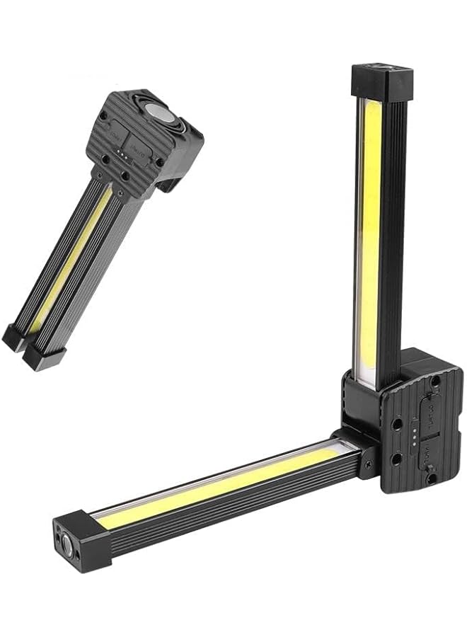 promass LED Magnetic Work Flashlight, Multi-Mode Work Light 5 Modes LED Work Light Versatile Rechargeable LED Light Foldable LED Light ith Hanging Hook for Camping/Car Repair/Garage/Workshop/Emergency - Image 5