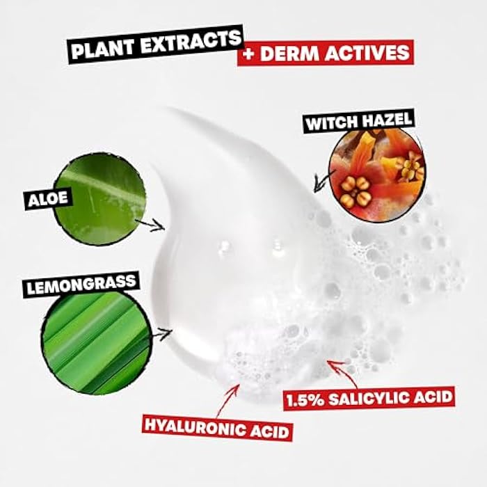 THAYERS Blemish Clearing Face Cleanser with 1.5% Salicylic Acid, Acne Treatment Face Wash, Soothing and Non-Stripping Skin Care, 4.4 Fl Oz - Image 4