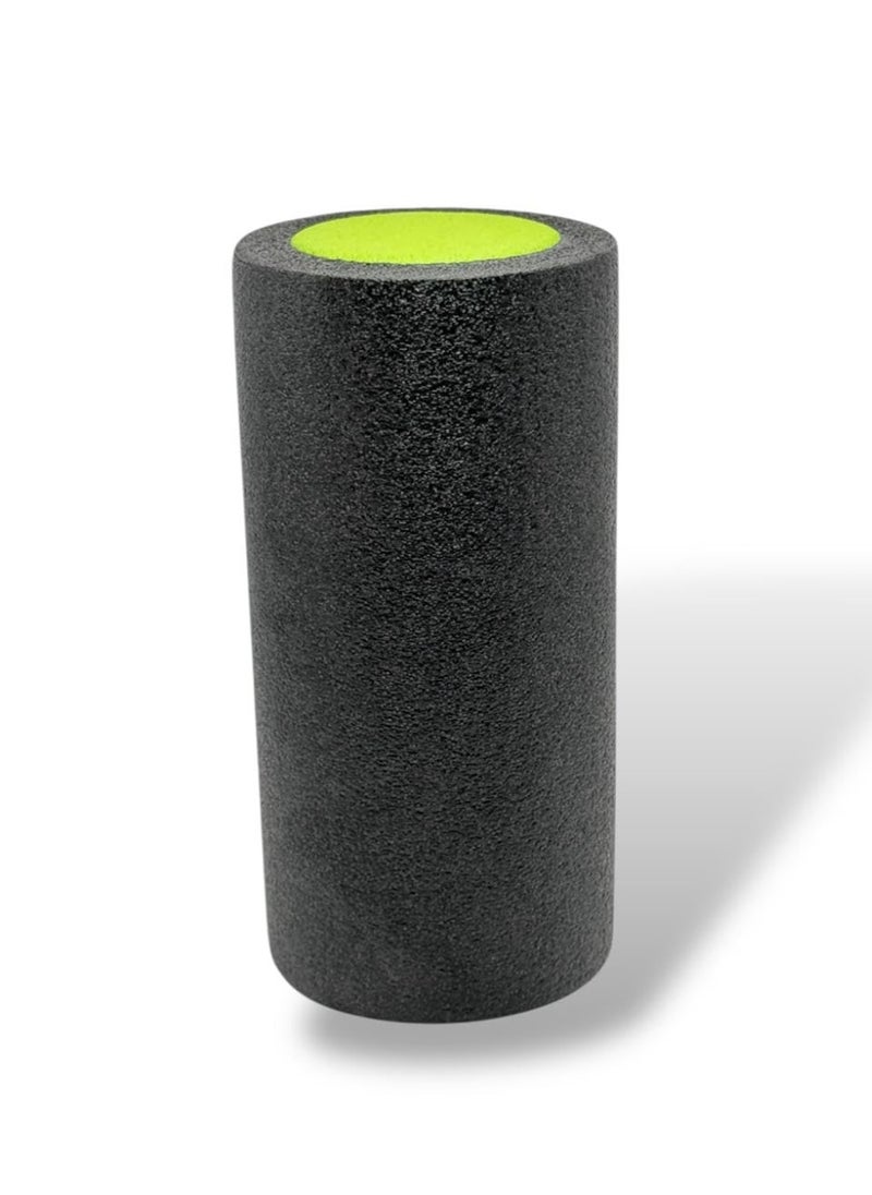 QSHOP Foam Roller for Yoga Exercise Fitness Muscle High Density EVA Foam Roller Shiny Solid Great for Back Leg Pain Relief Muscle Stretching Physical Therapy Balance Fitness  - Image 1