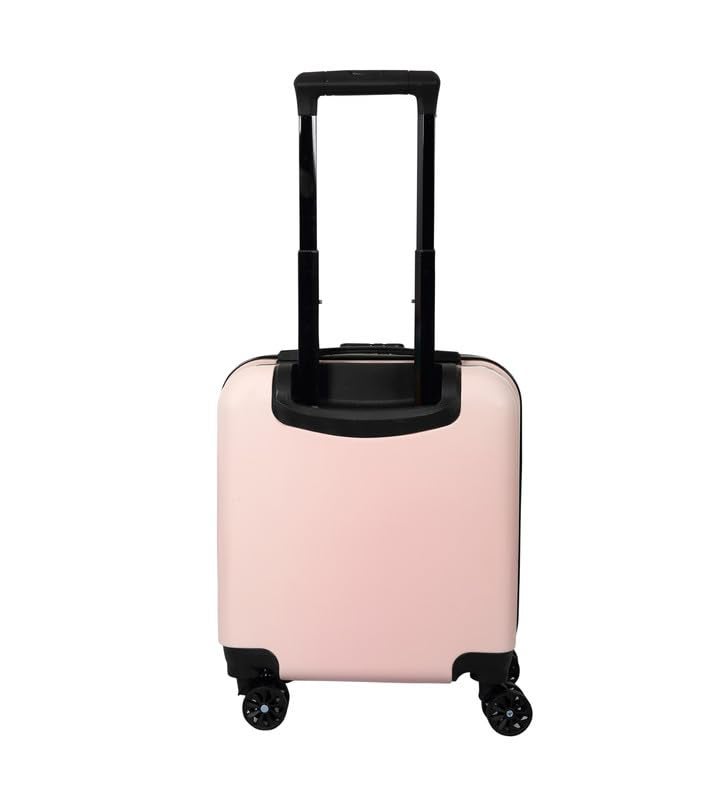 Polo Class Baby Panda Hard-Sided Polycarbonate Kids Trolley Bag -18 Inches- Light Pink - Image 3