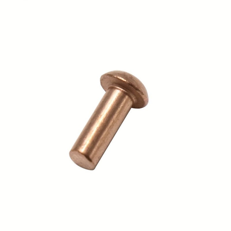 50pcs Copper Round Head Solid Rivets Shank Fasteners - Image 3