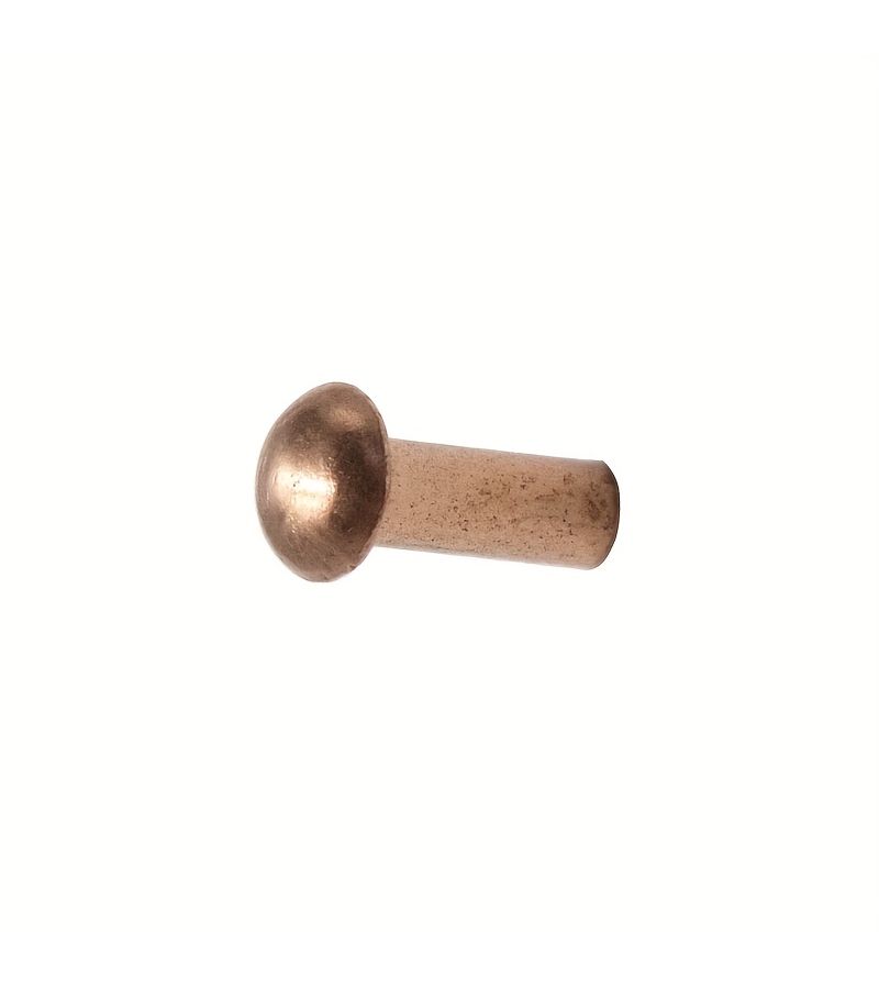 50pcs Copper Round Head Solid Rivets Shank Fasteners - Image 5