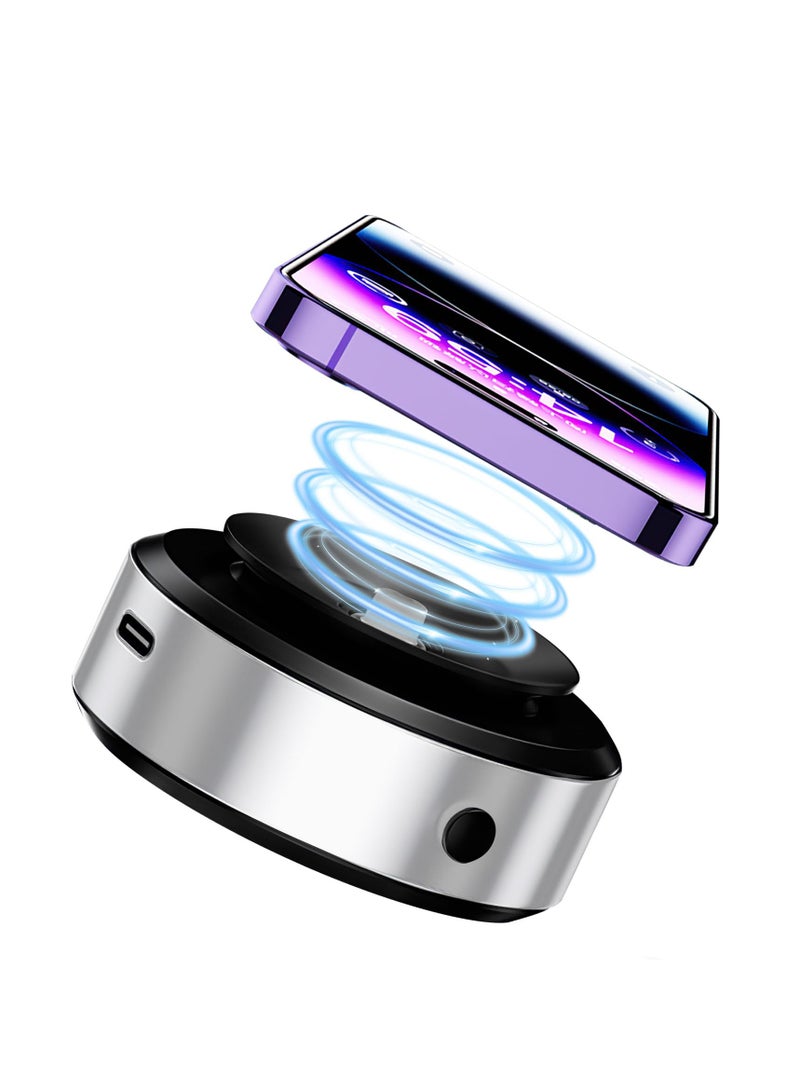 Excefore حامل أكواب شفط مغناطيسي للسيارة، حامل أكواب شفط أسود عالي الجودة لتحقيق أقصى قدر من الراحة - Image 1