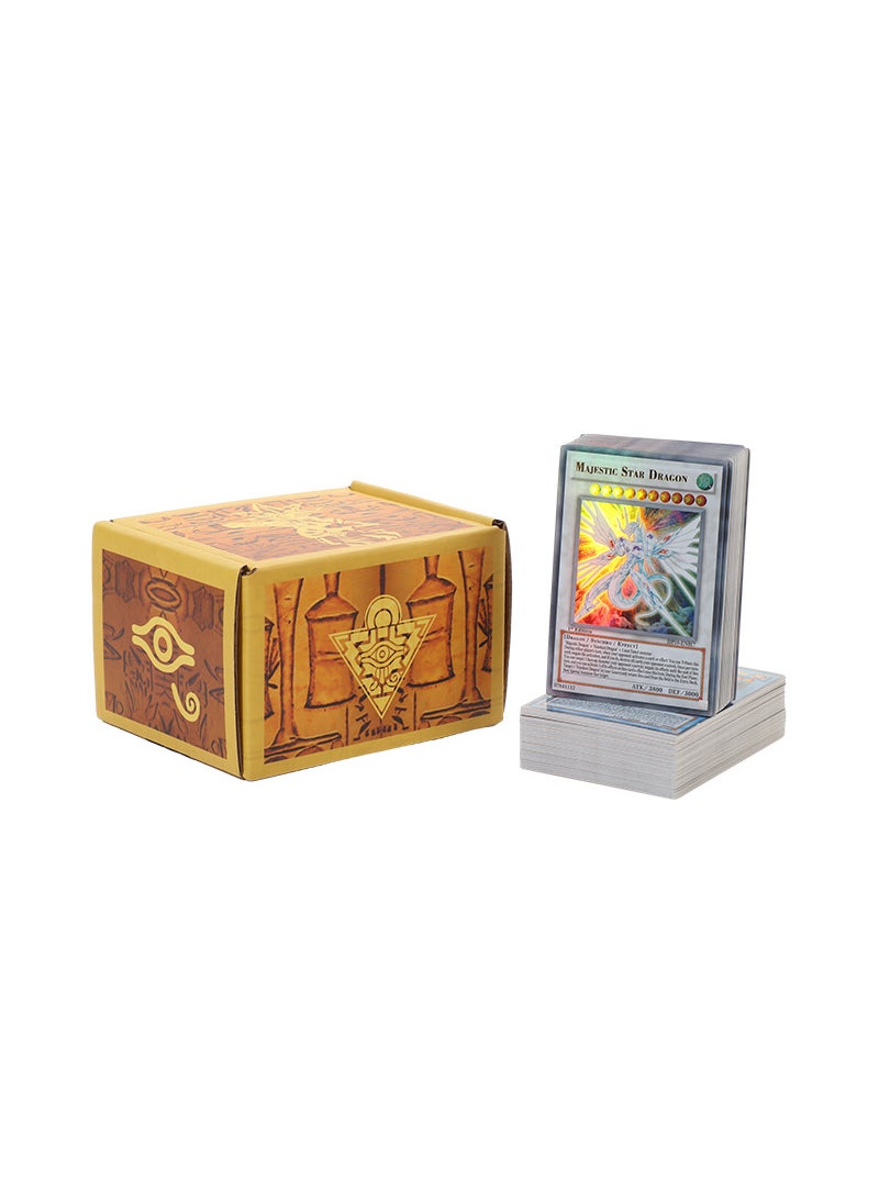 Generic - Yugioh English Cards Kids Dueling Game 112 Unique FoilsYu-Gi-Oh English 112 sheets do not repeat Yu-Gi-Oh English 112 sheets do not repeat - Image 1