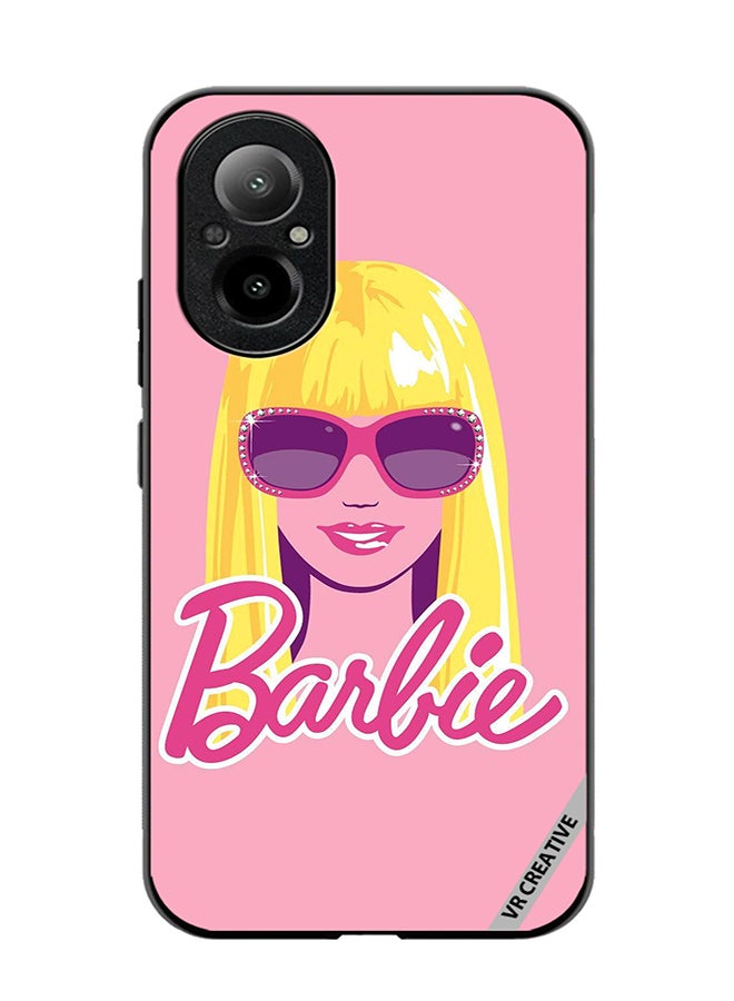 VR CREATIVE Protective Case Cover For Realme C67 4G Pop Barbie Design Multicolour - Image 1