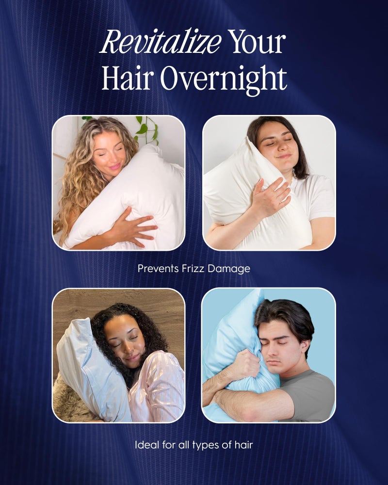 Rest REST Evercool+ Cooling Pillow Cases King - 2 Pillowcase for Sensitive Skin  Silver Infused Fabric for Hygienic Sleep  Silky Smooth for Curly Hair  High Elastic for Snug Fit (19x35 inches)  - Image 3