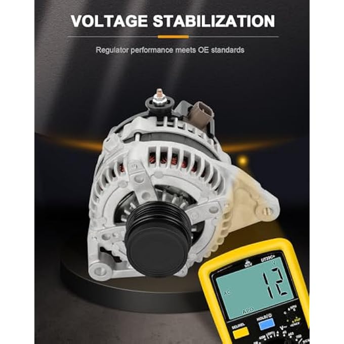 ROADFAR Alternator Fit for 2010-2011 For Toyota Camry LE SE XLE Base Seda 2.5L 11516 1042102650 - Image 4