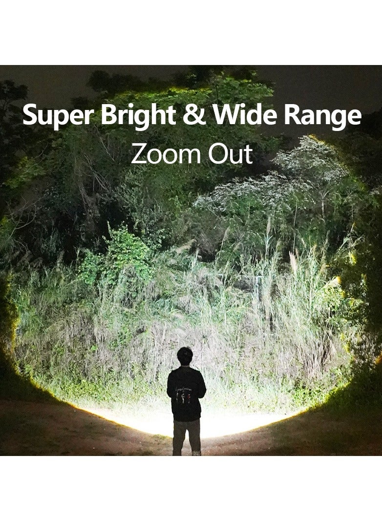 Super Bright Rechargeable Camping Waterproof LED Flashlight - Image 3