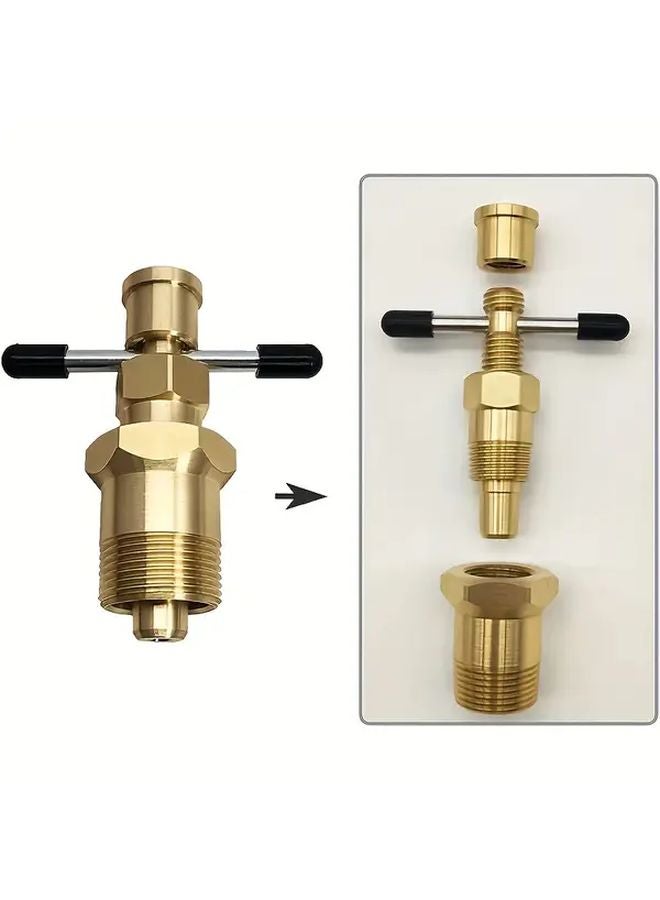 Heavy Duty Metal Olive Removal Tool 1pc Labor Saving Compression Sleeve Puller - Image 5